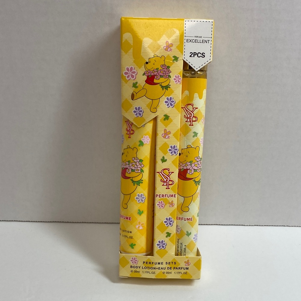 SYP Winnie-Inspired Perfume Set. Perfume and Lotion